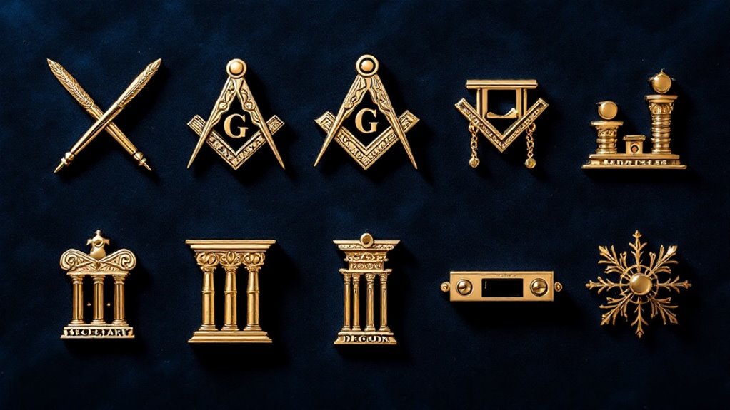 masonic lodge officer accessories