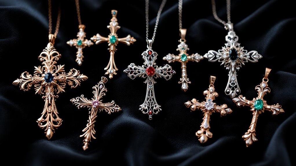 metallic cross artworks collection