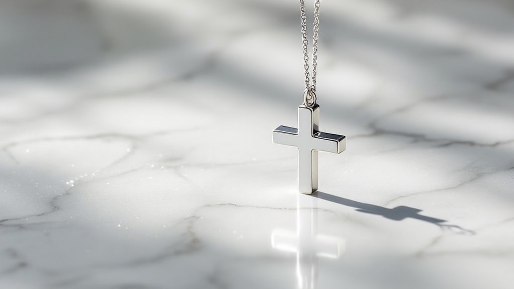 sterling silver cross jewelry