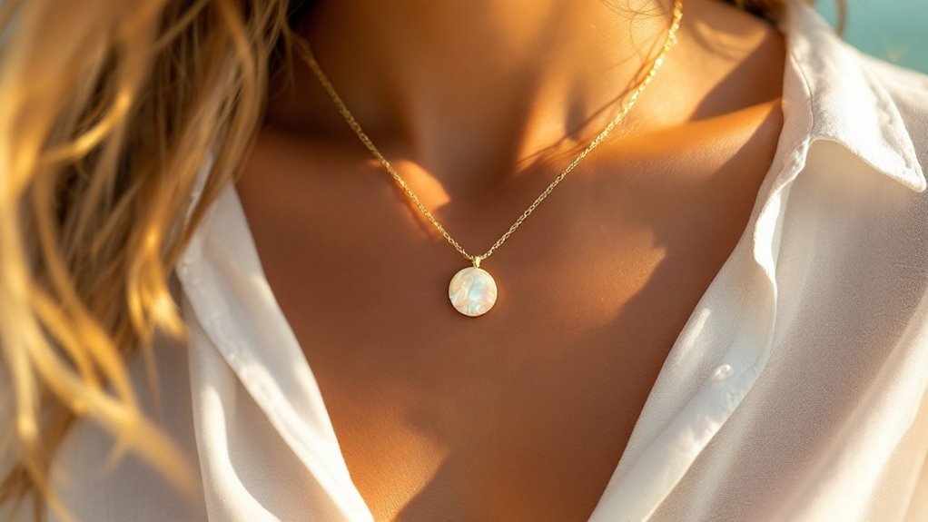 stylish shell necklace looks